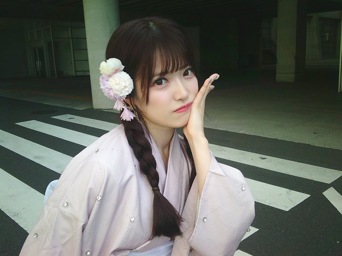muto_orin's tweet image. #Oh_my_pumpkin 
個別握手会1日目ありがとうございました！
おんちゃんと浴衣着たよ〜👭👘🍑🤍
双子コーデ楽しかったぁ⸜( ˶ ̇ᵕ​ ̇˶)⸝ #おりおん