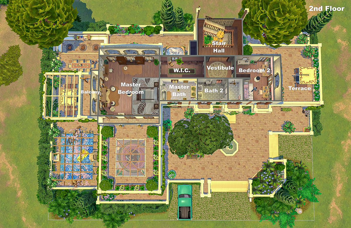 asimialex's tweet image. Check out the floor plans of my 180th build El Mediterráneo.
A 2bed/3bath Mediterranean style luxury villa in Tartosa.
#noCC
#TheSims #TheSims4 #ShowUsYourBuilds @TheSimmersSquad