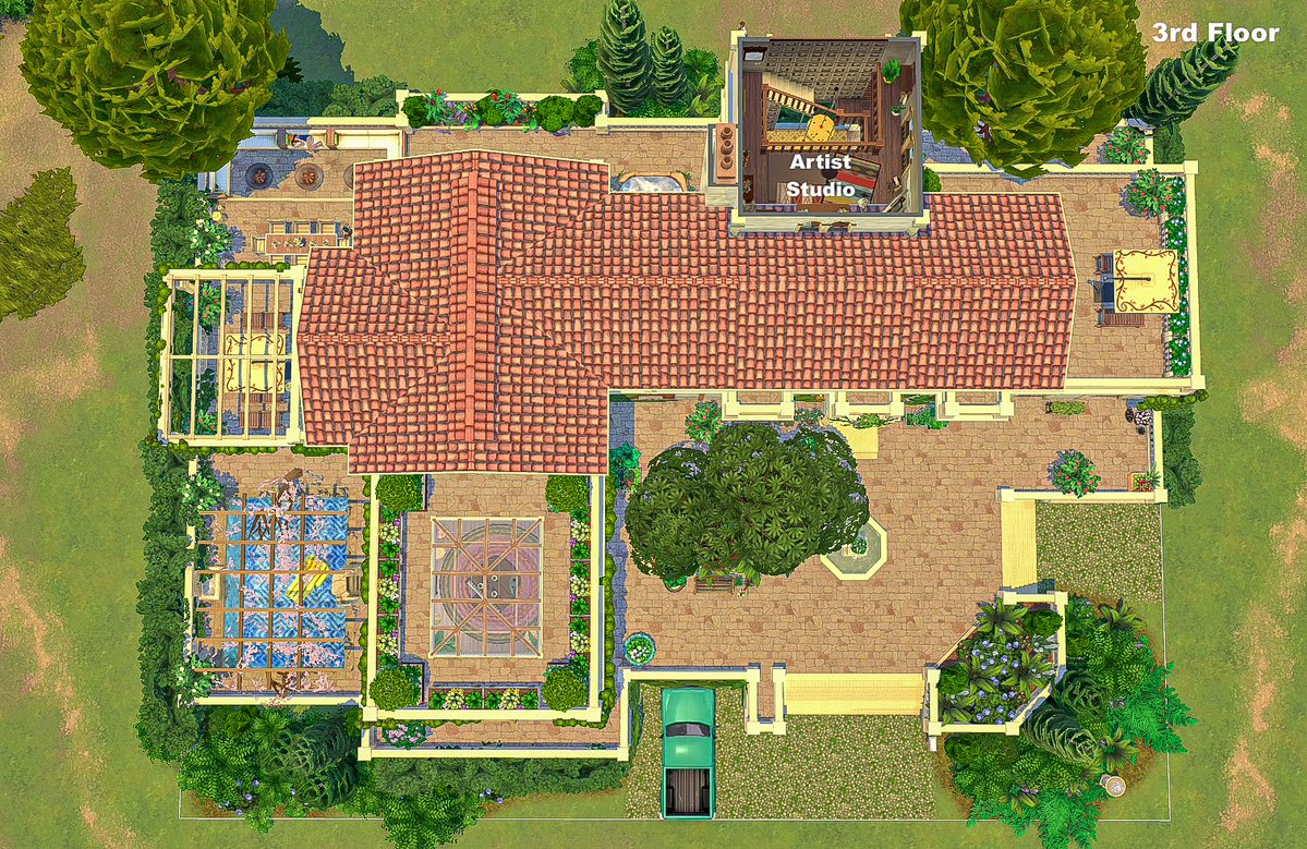 asimialex's tweet image. Check out the floor plans of my 180th build El Mediterráneo.
A 2bed/3bath Mediterranean style luxury villa in Tartosa.
#noCC
#TheSims #TheSims4 #ShowUsYourBuilds @TheSimmersSquad