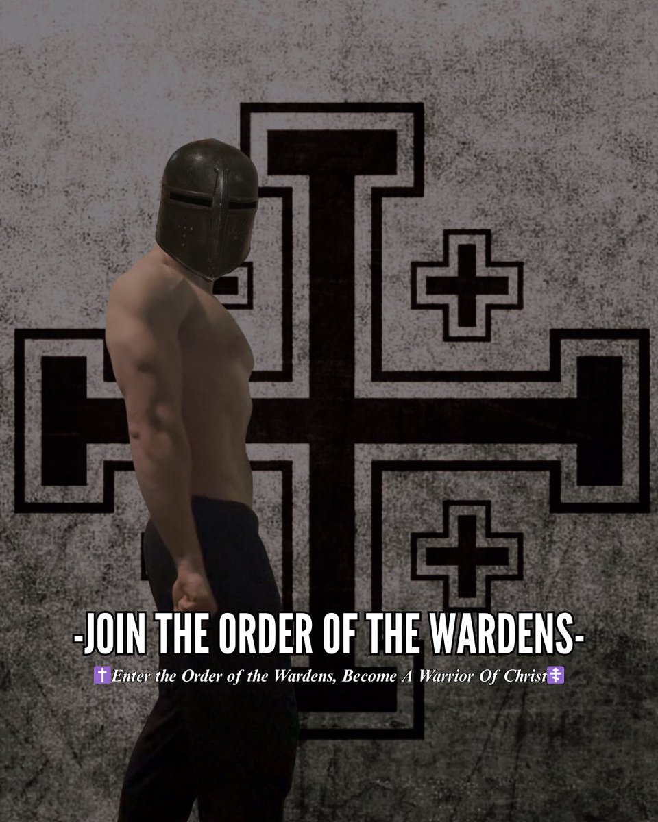 TheIronWarden's tweet image. The Order of the Wardens is rising.
Not just a server—a sanctuary for warriors of Christ.
A growing brotherhood. A war room for the faithful.
Where modern men are reforged in fire, faith and discipline.
Inside:
🛡️ Free guide to begin your transformation
📖 Theology that cuts…
