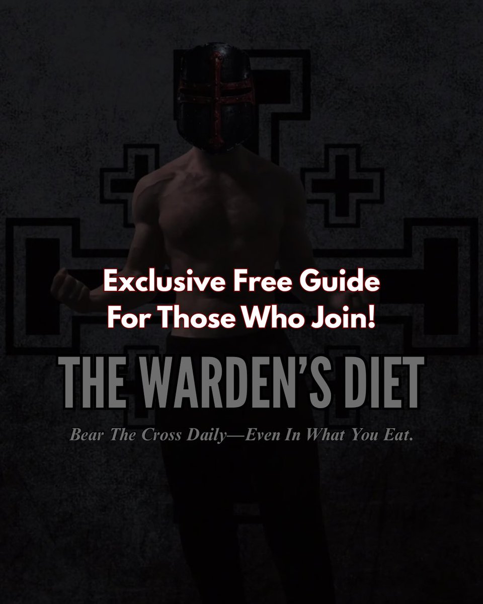 TheIronWarden's tweet image. The Order of the Wardens is rising.
Not just a server—a sanctuary for warriors of Christ.
A growing brotherhood. A war room for the faithful.
Where modern men are reforged in fire, faith and discipline.
Inside:
🛡️ Free guide to begin your transformation
📖 Theology that cuts…