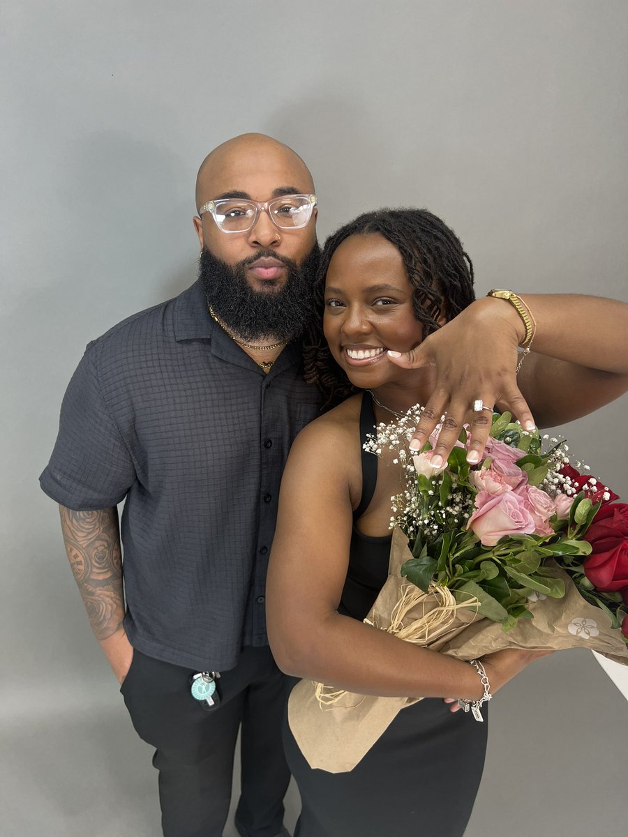 got engaged to the love of my life last night ❤️
