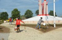 A pesar de mantenerse sujeta durante todo el año a actividades políticas, históricas, patrióticas, culturales y sociales, la Plaza de la Revolución Máximo Gómez Báez, de esta ciudad, esta en condiciones de recibir a los avileños para festejar el #26deJulio.