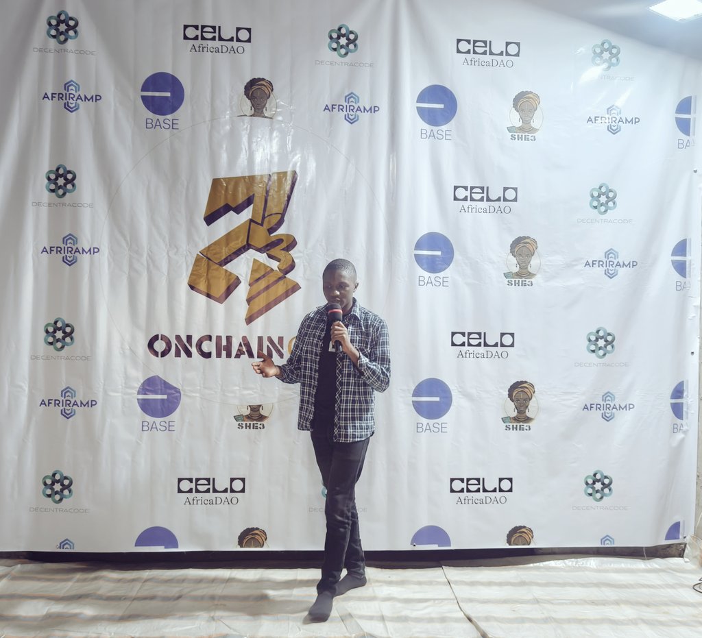 BChainDevFest's tweet photo. Congs @decentracode for hosting the first edition of Onchain Con it was really a wonderful session... with more insights around the web3 ecosystem in the pearl of Africa... 💙 https://t.co/WlqGugZ9rO