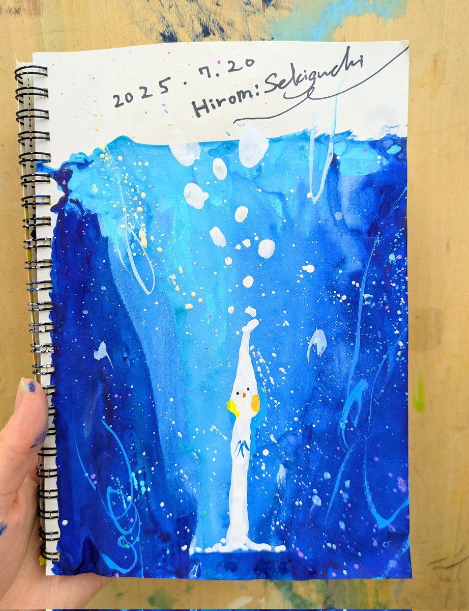 hiromin0421's tweet image. 2025.7.20

らくがき