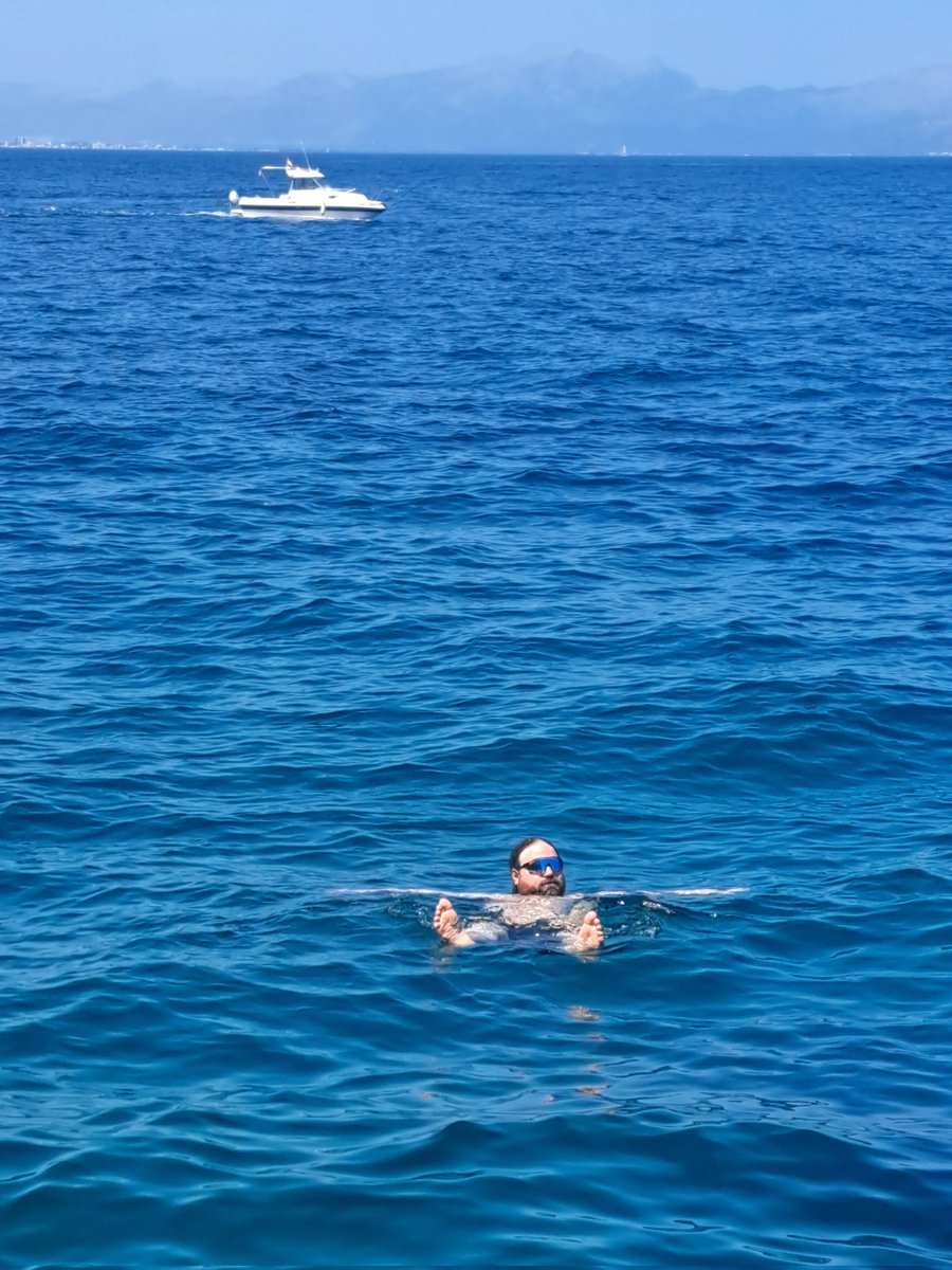 Guys. They have all this water here and it's free! Tastes kinda funny though.