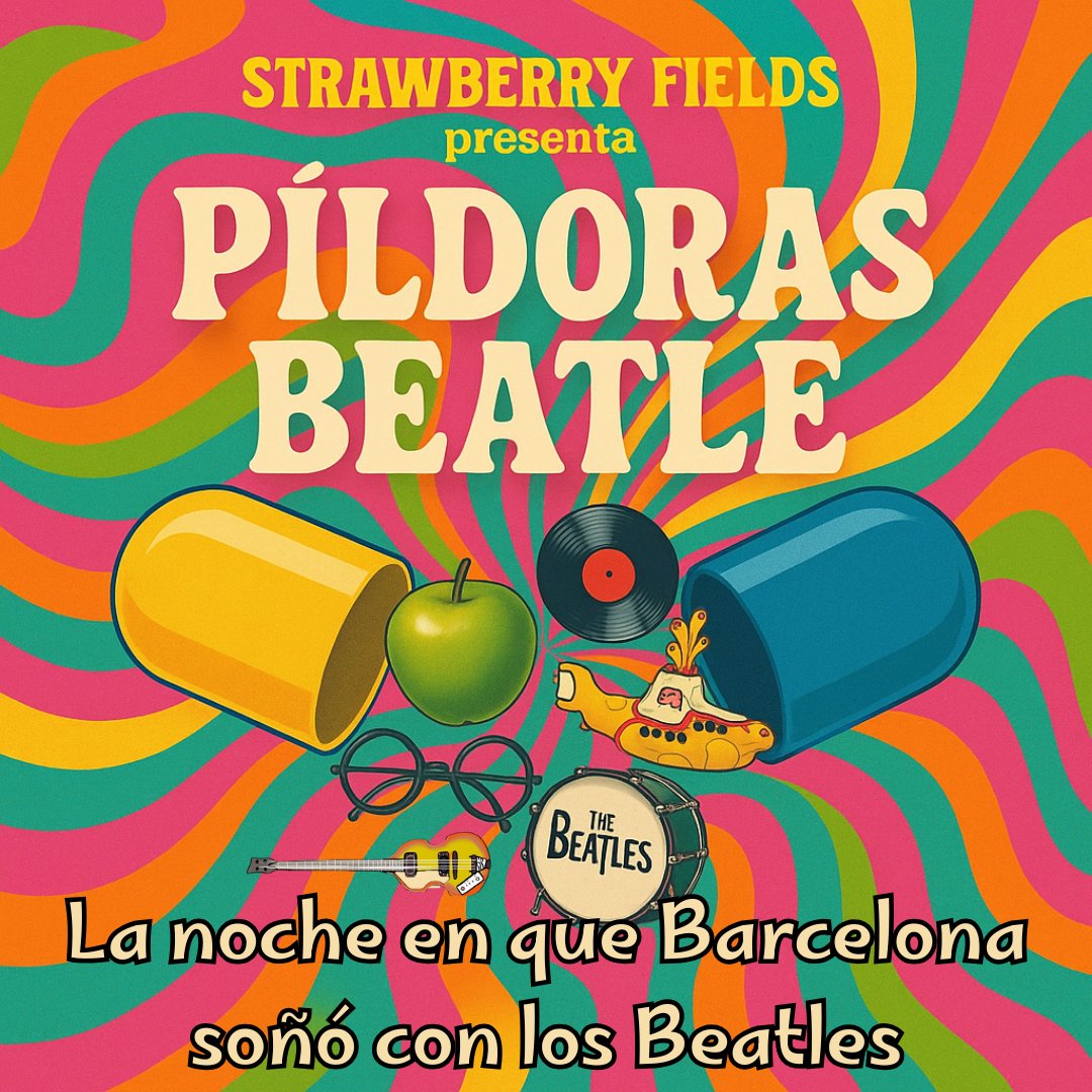 SfBeatlePodcast's tweet image. 💊 Ya disponible una nueva Píldora Beatle.

Disfruta de esta curiosidad en menos de 10 minutos.
🟠 go.ivoox.com/rf/150825371
🟢 spotf.fi/cTTpXlt
🟣 apple.co/44X2upg

¡Celebra con Strawberry Fields el 60 aniversario de la llegada de los #Beatles a #España!