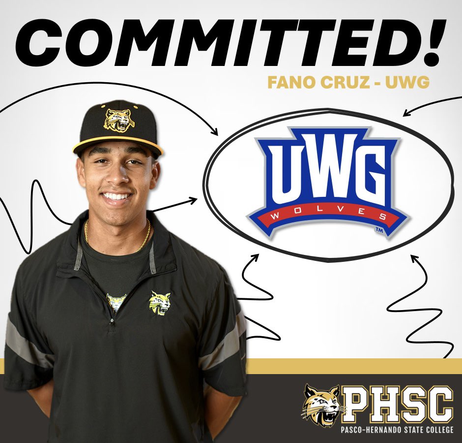 AthleticsPHSC's tweet image. COMMITTED. Fano Cruz of the Men’s Baseball Team has committed to the University of West Georgia!
PHSC Athletics wishes you the best of luck in your future endeavors. Go Bobcats! 😼
#BackTheCats 🐾