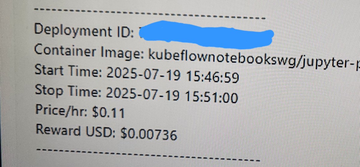 Tfuel_Maxi's tweet photo. First Deployment received on my Windows 11 machine 🔥

Big shout out to @ThetaLeviathan for providing a little hope and patience while I waited. I'm hoping that this post can do the same for others.

#THETA #TFUEL #EdgeCloud https://t.co/Wlk7HytX2c
