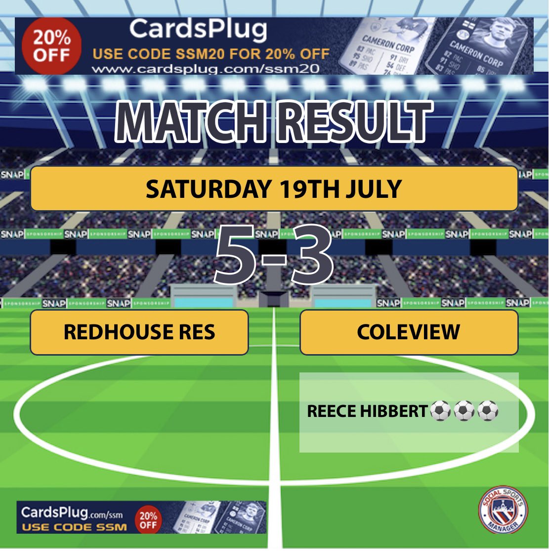 Coleview FC (@coleviewfc) on Twitter photo Result from yesterday👇🏼
First pre season game back, dusting off the cobwebs. Minutes in the legs for the lads which is the most important thing. Reece kicking off pre season with a hattrick👏🏼 Thank you to <a href="/RedhouseFC/">Redhouse FC</a> for the friendly. All the best fellas🤝
UTC🟣⚫️ Result from yesterday👇🏼
First pre season game back, dusting off the cobwebs. Minutes in the legs for the lads which is the most important thing. Reece kicking off pre season with a hattrick👏🏼 Thank you to <a href="/RedhouseFC/">Redhouse FC</a> for the friendly. All the best fellas🤝
UTC🟣⚫️