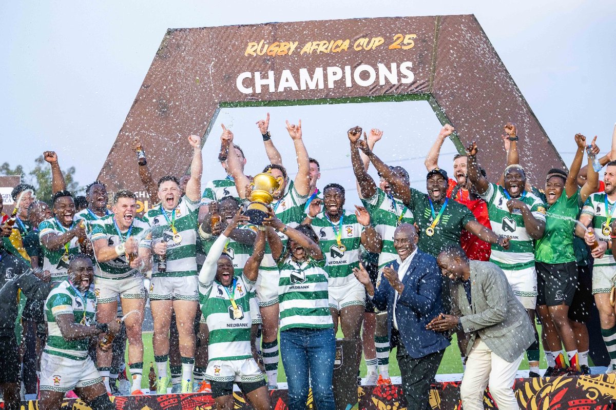 HMensahOfficial's tweet image. Zimbabwe Champions of Africa congratulations.
Thank you Uganda
Thank you, Godwin
Maybe Namibia will beat UAE
It’ll be great to have three teams from Africa and the World Cup in 2027
@WorldRugby @RugbyCranes @RugbyAfrique @SablesRugbyZW