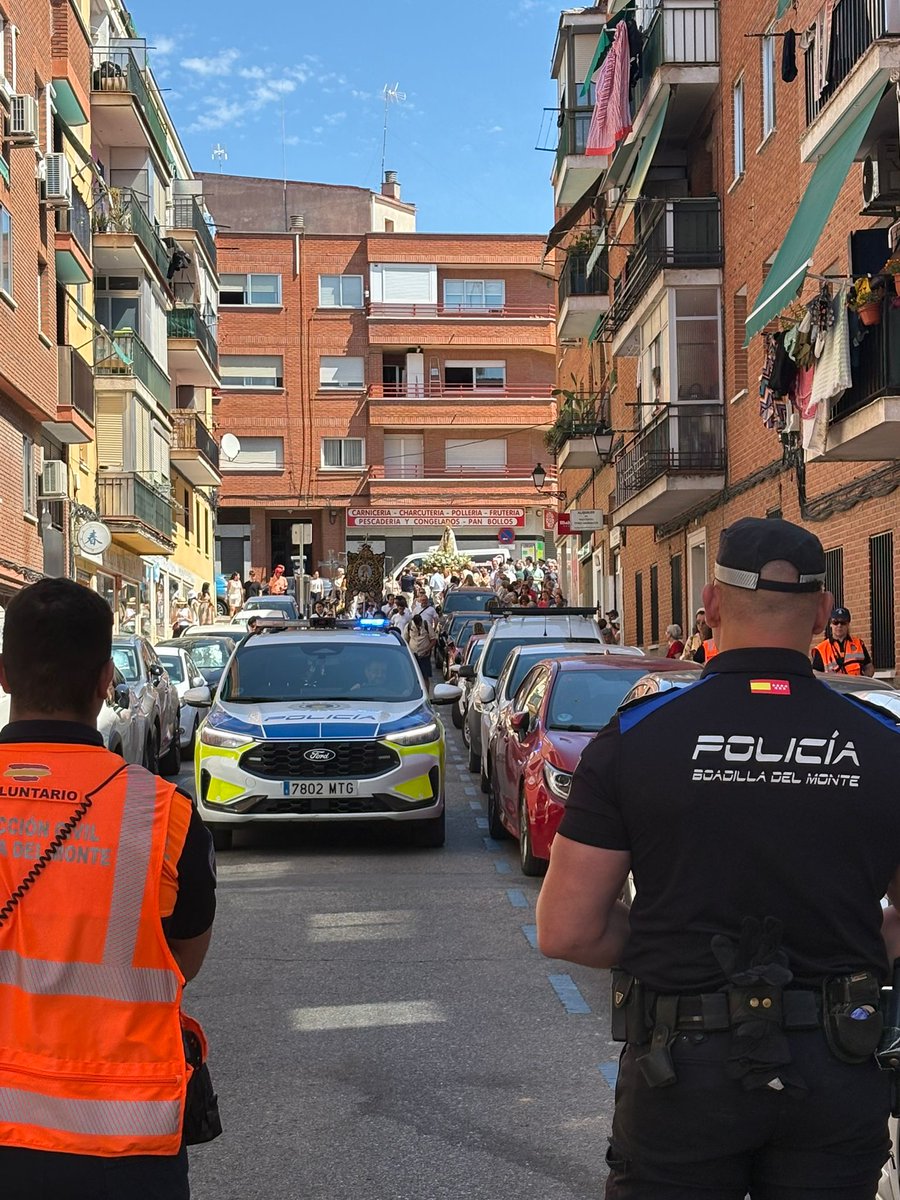 Gracias a todos por vuestra paciencia y colaboración 🚗 durante los cortes puntuales de tráfico 🚧⛔🚧 que se han realizado durante el paso de la Virgen del Carmen.
#Boadilla