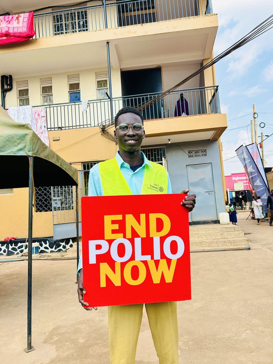 KuolClement39's tweet photo. Honored to join fellow Rotaractors yesterday in the End Polio campaign, standing together for a world where every child grows up free from polio. Every step counts. Every voice matters. 💙🌍 

#EndPolioNow https://t.co/zcv0jPtyJ3