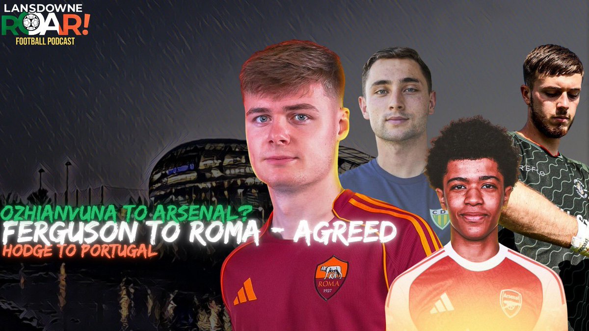 LRoar_Pod's tweet image. 🎙️Evan Ferguson to Roma - HERE WE GO
🔴⚪️ - Victor Ozhianvuna to Arsenal
🇵🇹 - Joe Hodge moves to CD Tondela
🎩 - Josh Keeley signs for Luton
🎥 Watch here: youtu.be/puslostZDtw
🎧 Listen here👇🏼
Spotify: spoti.fi/3aoaWTK
Apple: apple.co/2PLNtnR