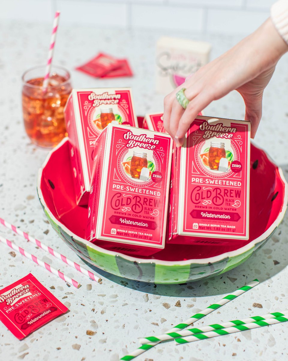 Get ready to say "Ahhhh" with a glass of our Watermelon zero sugar sweet tea on a hot day! 🍉🌞 Stay refreshed and rejuvenated – Southern style! 🧊 

#SippinSouthern #BeatTheHeat #SummerSips