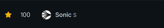 Sonic in the Top 50 soon? $S