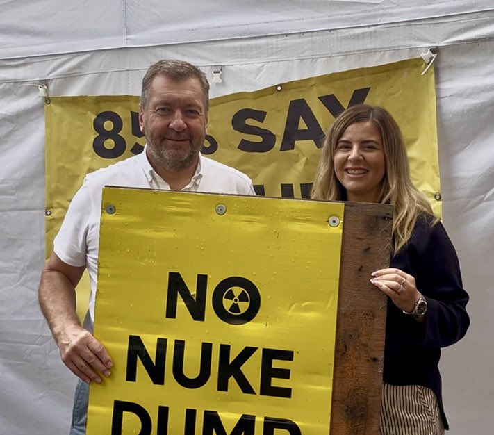 CllrNROliver's tweet image. Last night we were invited to celebrate alongside residents, following us leaving the community partnership and saying NO to the Nuke Dump! Lovely evening all wrapped up in incredible community spirit! @seanmatthewsRUK @TravisHesketh