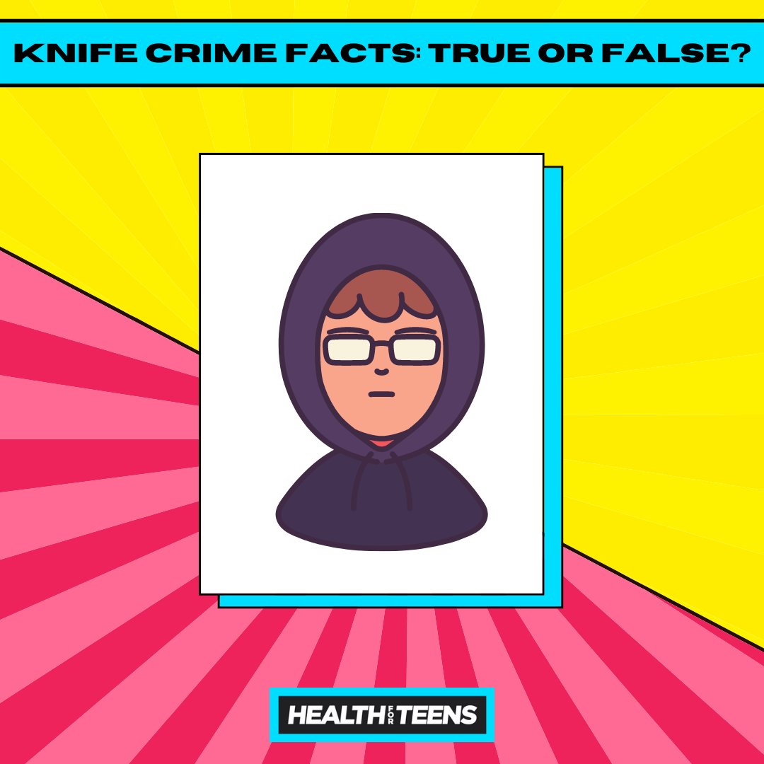Health for Teens (@healthforteens1) on Twitter photo 📰 There has been a lot of coverage in the news about #knifecrime.
❗ It’s really important that you are aware of the facts about carrying a knife.
➡️ Can you identify whether these statements are true or false? bit.ly/knifecrimequiz
#HealthforTeens 📰 There has been a lot of coverage in the news about #knifecrime.
❗ It’s really important that you are aware of the facts about carrying a knife.
➡️ Can you identify whether these statements are true or false? bit.ly/knifecrimequiz
#HealthforTeens
