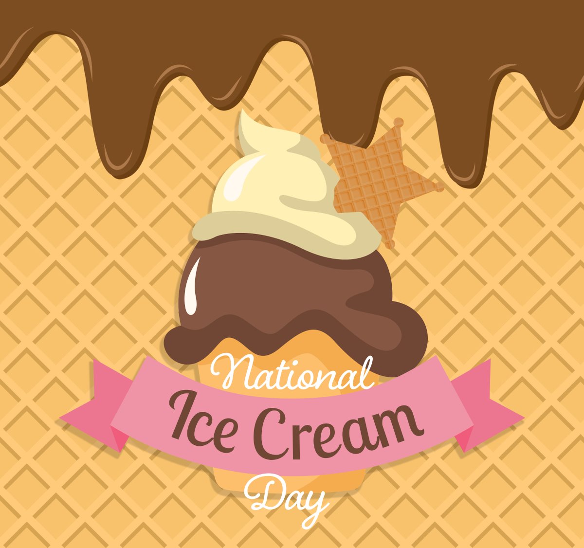 Happy National Ice Cream Day!  We hope you enjoy a nice cold treat on this hot summer day.