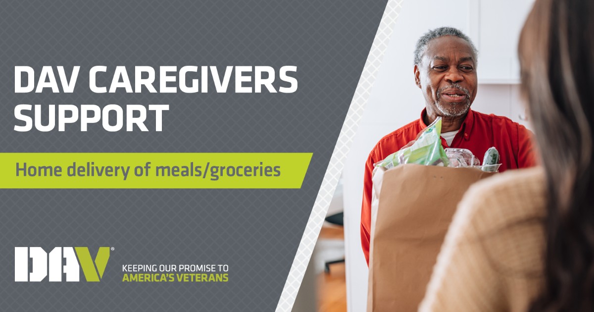 Being a veteran caregiver is more than just providing physical assistance with tasks. If you are a caregiver and struggle with grocery shopping and prepping meals, get in touch with DAV to learn how DAV Caregivers Support can help you. Learn more 👉 davcaregivers.org