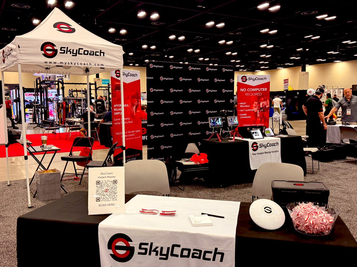 Sky_Coach's tweet image. 📍 Headed to THSCA Coaching School?
Come see why the top teams trust SkyCoach for fast, reliable replay. Stop by Booth 1423 and let’s talk game-day advantage. 💪