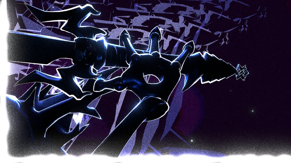 Baulevrai's tweet image. The roaring knight #DELTARUNE 
model by @dotflare3