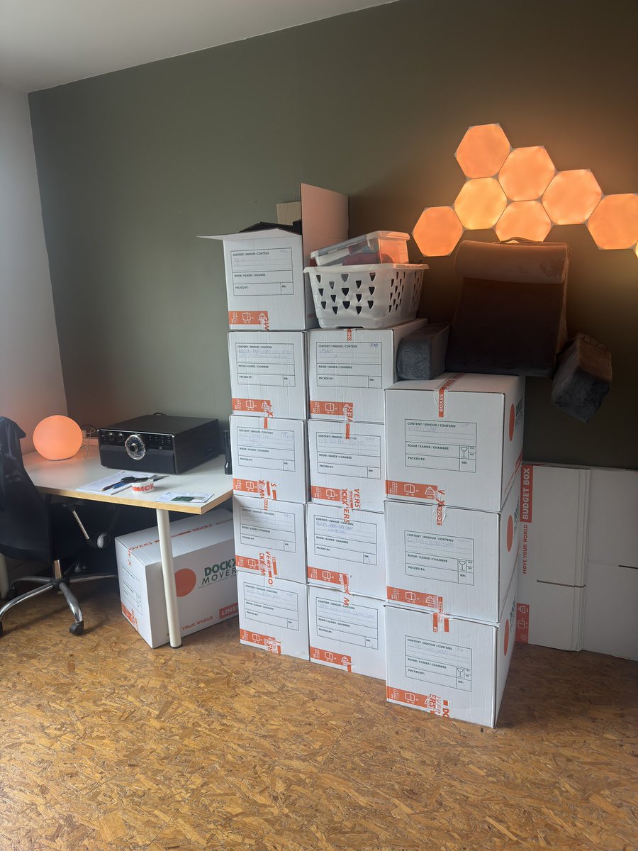 In case you’ve been wondering what I’d been up to: I’m moving into my own apartment around September 1st, so of course, my autistic ass has been packing two months in advance.