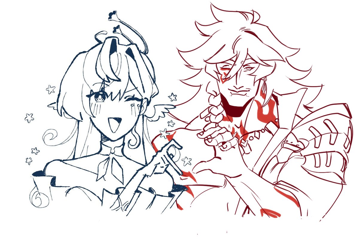 Hell yeahhh
I wasn't gonna draw his gauntlet