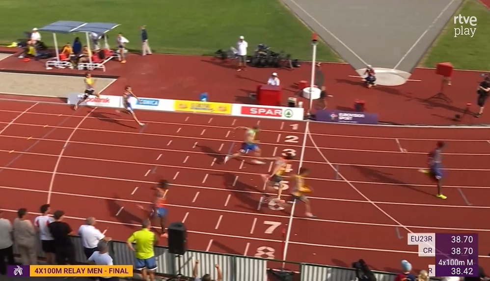 Federaci贸 d'Atletisme de les Illes Balears (@fatletismeib) on Twitter photo EuropeuSub23 #Bergen25!
MARC ESCANDELL, BRONZE D'EUROPA AL 4X100 AMB NOU R脠CORD D'ESPANYA SUB23: 38.86! 馃馃嚜馃嚭
El velocista del <a href="/SiurellSaSini/">Atletismo Siurell-Sa Sini</a> ha tancat un relleu memorable per #Espa帽aAtletismo i puja al p貌dium continental! Enhorabona! 馃憦
<a href="/atletismoRFEA/">atletismoRFEA</a> <a href="/esportsIB/">esportsIB</a> #atletesfaib EuropeuSub23 #Bergen25!
MARC ESCANDELL, BRONZE D'EUROPA AL 4X100 AMB NOU R脠CORD D'ESPANYA SUB23: 38.86! 馃馃嚜馃嚭
El velocista del <a href="/SiurellSaSini/">Atletismo Siurell-Sa Sini</a> ha tancat un relleu memorable per #Espa帽aAtletismo i puja al p貌dium continental! Enhorabona! 馃憦
<a href="/atletismoRFEA/">atletismoRFEA</a> <a href="/esportsIB/">esportsIB</a> #atletesfaib