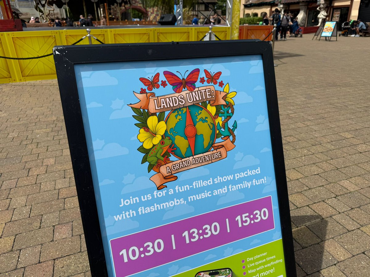 ChessingtonBuzz's tweet photo. Adventure Point entertainment 

Lands Unite https://t.co/s1JLzEdoHj