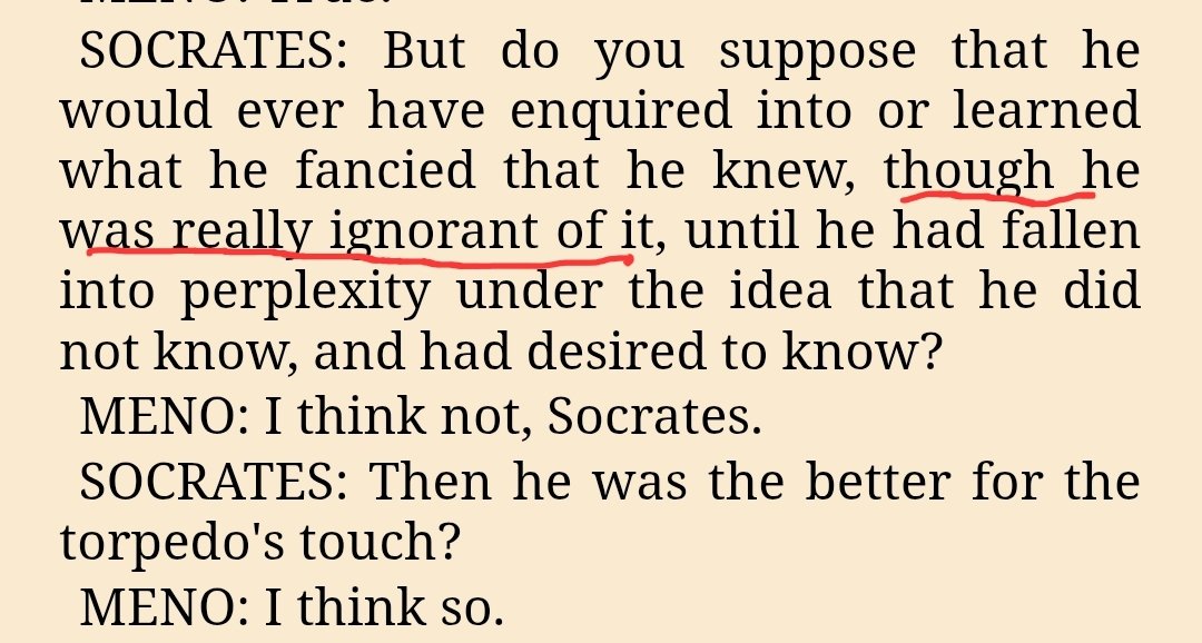 BaxterWilliams_'s tweet image. Actually, perhaps the most valuable things about philosophy is convincing people who *think* they know the answers that they don&apos;t know.

It stops people from doing harm with false certainty. Trains humility.