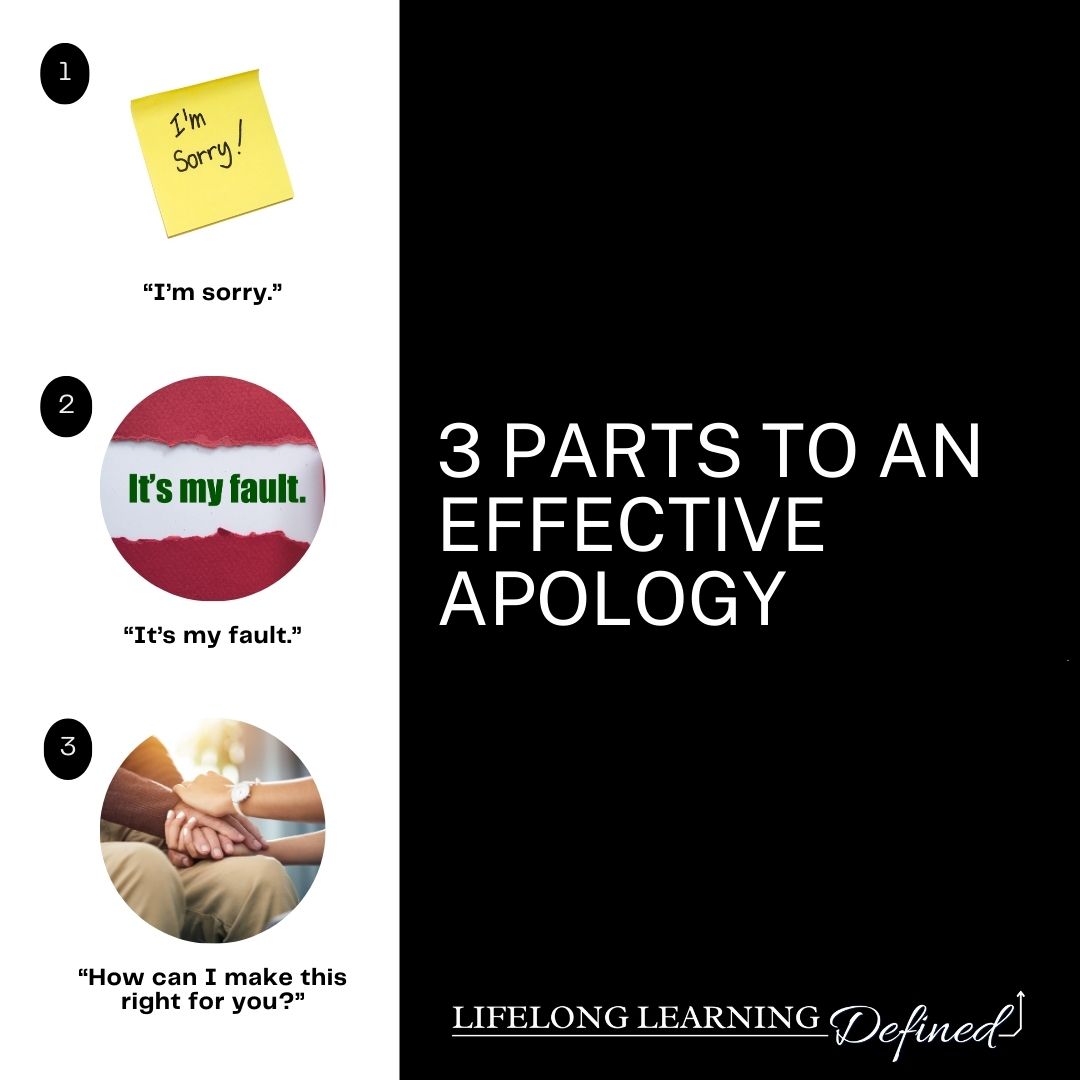 JorgeDoesPBL's tweet image. Most people say “sorry” just to move on.
Real apologies sound like this:
1️⃣ I’m sorry.
2️⃣ It’s my fault.
3️⃣ How can I make it right?
It’s not about guilt, it’s about growth and that’s real leadership.
More here: bit.ly/40sRFKt
#ReflectionSunday…