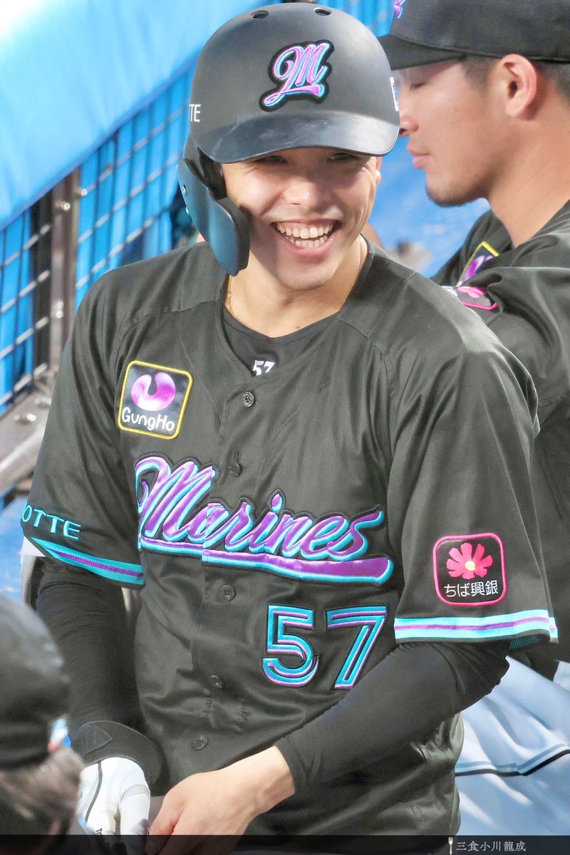 千葉ロッテマリーンズ 2024 ユニフォーム 小川 Lサイズ 千葉ロッテ