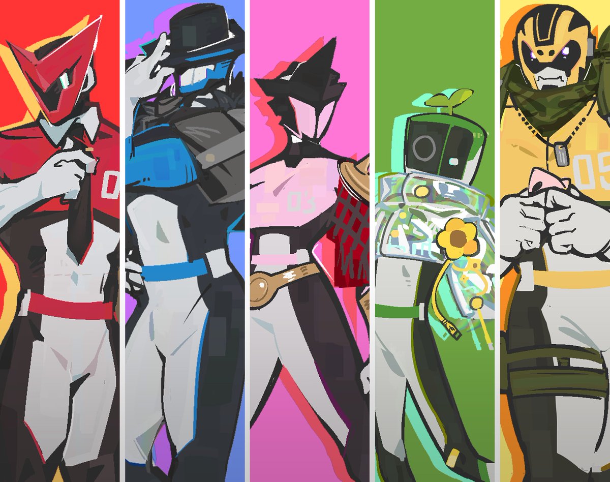 Also I am the artist who is responsible for character design by developing from director OCs' ground and brief for this animation! I work as part time on this passion project and it's such an honor and awesome to see our 3-man team production came this far 🤗💕