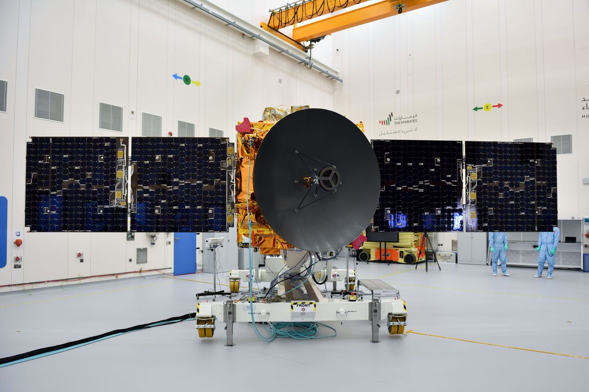 inbarspace's tweet image. Today marks the fifth anniversary of the "Hope" space mission, a pivotal moment in space exploration history of the Arab countries. Launched towards Mars, this mission stands as a significant achievement as the inaugural space research endeavor from the The UAE. @MBRSpaceCentre
