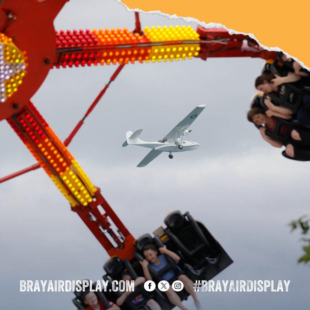 BrayAirShow's tweet image. FAMILY FUNFAIR FEVER!
Bumper cars, big wheels & carnival vibes! Bring the whole gang to #Bray for a day they’ll never forget.
📅 Sat, Aug 2
🎢 Ground Entertainment from 12
✈️ Airshow at 3
ℹ︎ ➜ brayairdisplay.com
#SummerInBray #LoveBray #BrayAirDisplay #BAD2025
