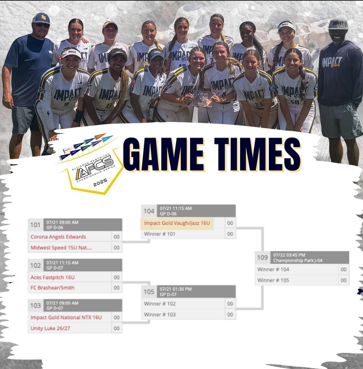 Kynlee Arechiga (@kynleearechiga1) on Twitter photo Here we go⌠Last one for the summer. Ready to leave it all out there. We are ready to compete! <a href="/IGVaughn16u/">Impact Gold Vaughn/Jazz 16U</a> Here we go⌠Last one for the summer. Ready to leave it all out there. We are ready to compete! <a href="/IGVaughn16u/">Impact Gold Vaughn/Jazz 16U</a>