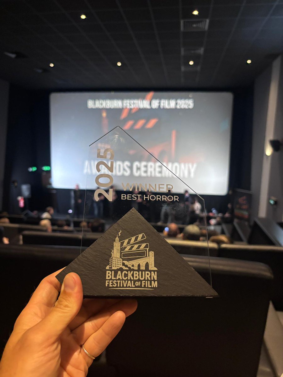 FEAR and Orillo Win Best Horror Film Award! 

$FEAR are delighted to announce that we recently took home "The Best Horror" Film Award at Blackburn Festival of Film in July for our Horror Short Film in the UK.

Thanks goes to our partners <a href="/OrilloFilms/">Orillo Films</a> who continue to tour with the