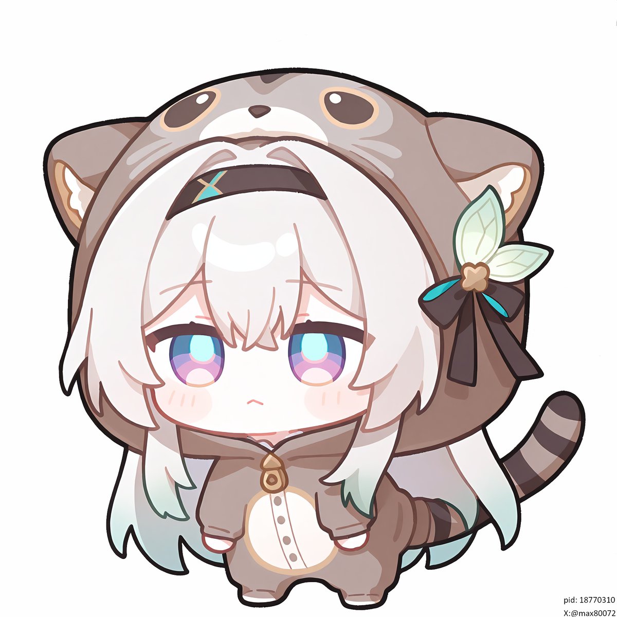 max80072's tweet image. #流萤 #Firefly #ホタル #HonkaiStarRail #崩壊スターレイル #AIイラスト #AIArt