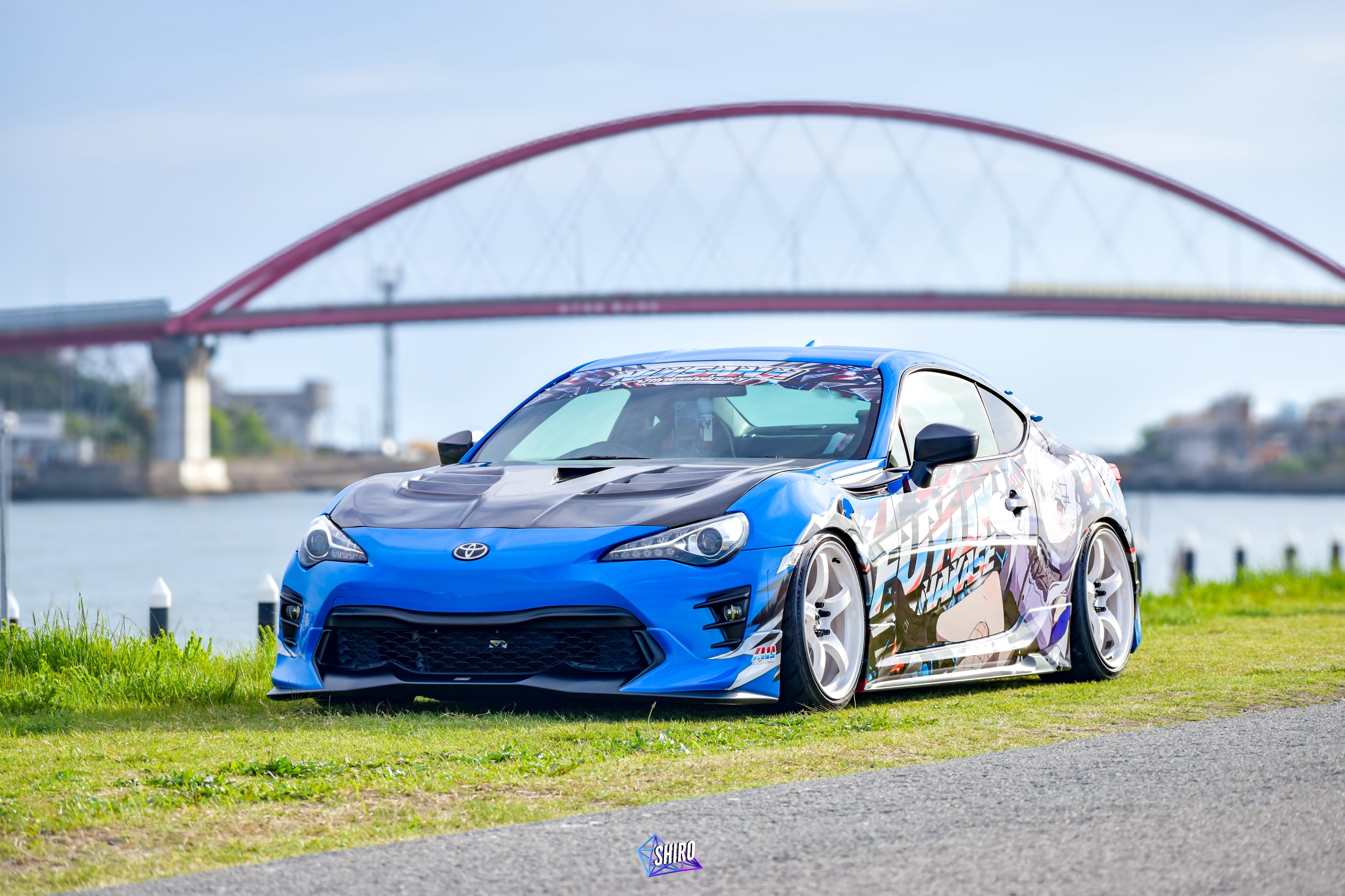 たろたろたろ　86 HKS's 86, the fastest boxed car in Tsukuba, reaching the 49