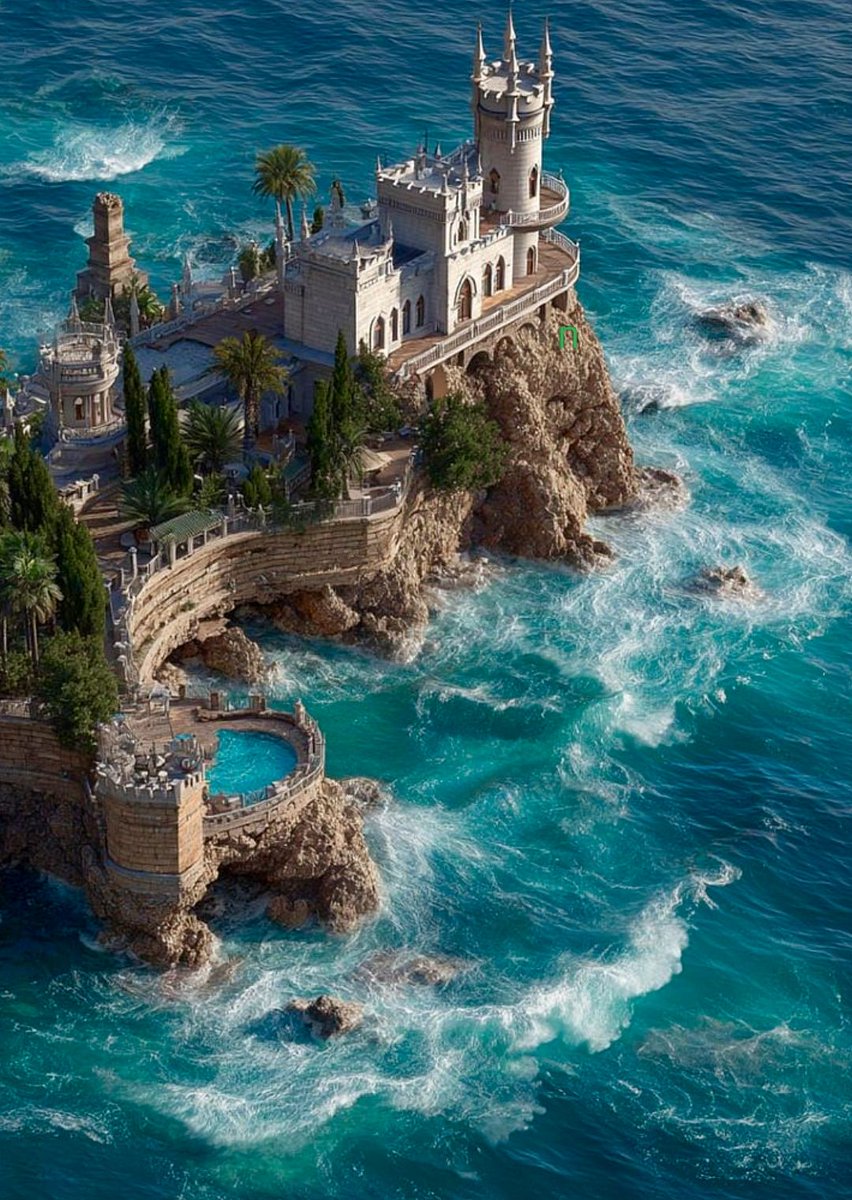 An incredible place 🏰🌊