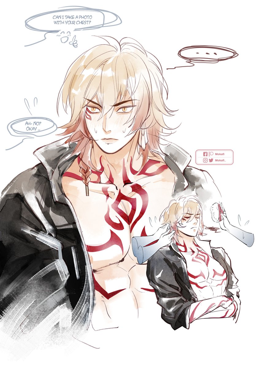 Idol!Mydei
The cat simply hates touching
#mydei #hsr