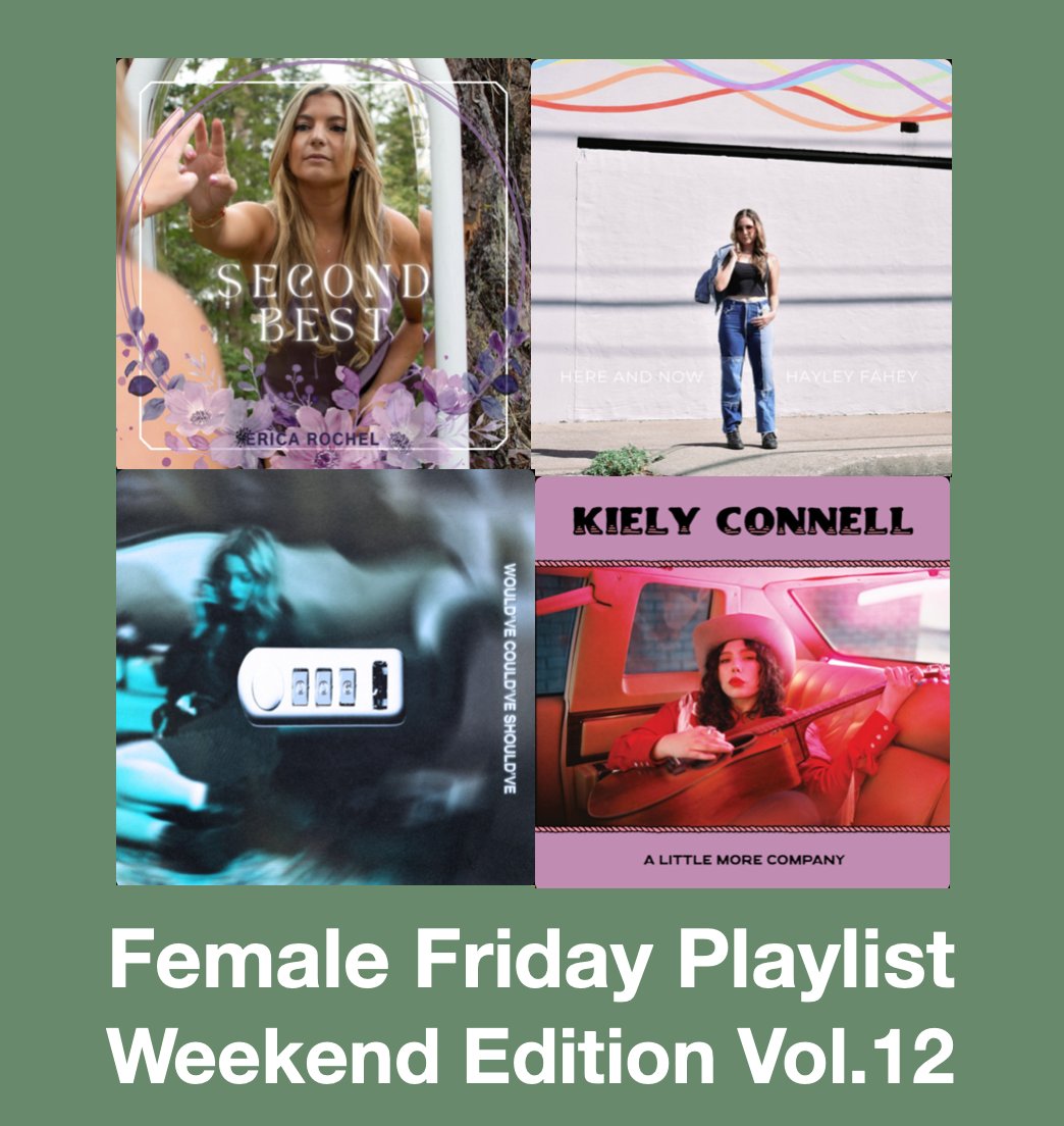 Scott Kash (@scottkash88) on Twitter photo NEW #FemaleFriday Top #NewCountryMusic Releases
#EricaRochel Second Best
<a href="/HayleyFaheyMus/">Hayley Fahey Music</a> Here and Now
@izzyburnsmusic Would've Could've Should've
<a href="/KielyConnell/">Kiely Connell</a> EP A Little More Company
#Spotify
rb.gy/0xoq4t
#NewMusic2025 #Country #WomenOfCountry NEW #FemaleFriday Top #NewCountryMusic Releases
#EricaRochel Second Best
<a href="/HayleyFaheyMus/">Hayley Fahey Music</a> Here and Now
@izzyburnsmusic Would've Could've Should've
<a href="/KielyConnell/">Kiely Connell</a> EP A Little More Company
#Spotify
rb.gy/0xoq4t
#NewMusic2025 #Country #WomenOfCountry
