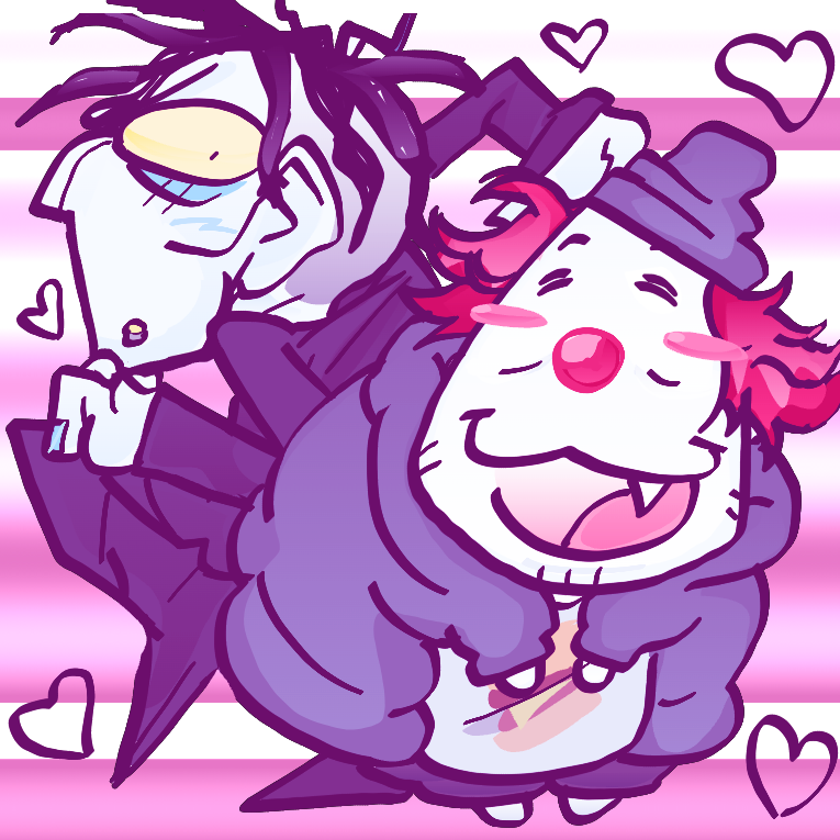 BIGTOPYAO1's tweet photo. DAY 222
HEY PRETTY BOY IM FRISKY AND BURNING WITH PASSION! 0_0
#bigtopburger 
this SUCKS I'm sorry for being LAZY CRIES
steve:its okay
cesare: no I'm killing you 
me: ummm... story of my life...! XD https://t.co/vOiQ1GcxMs