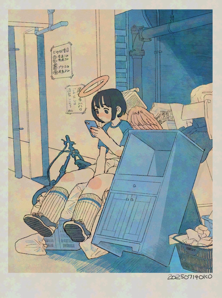 wryyoco's tweet image. #一次創作祭り夏の陣2025
#三連休はフォロワーが増えるらしい

👼🪽