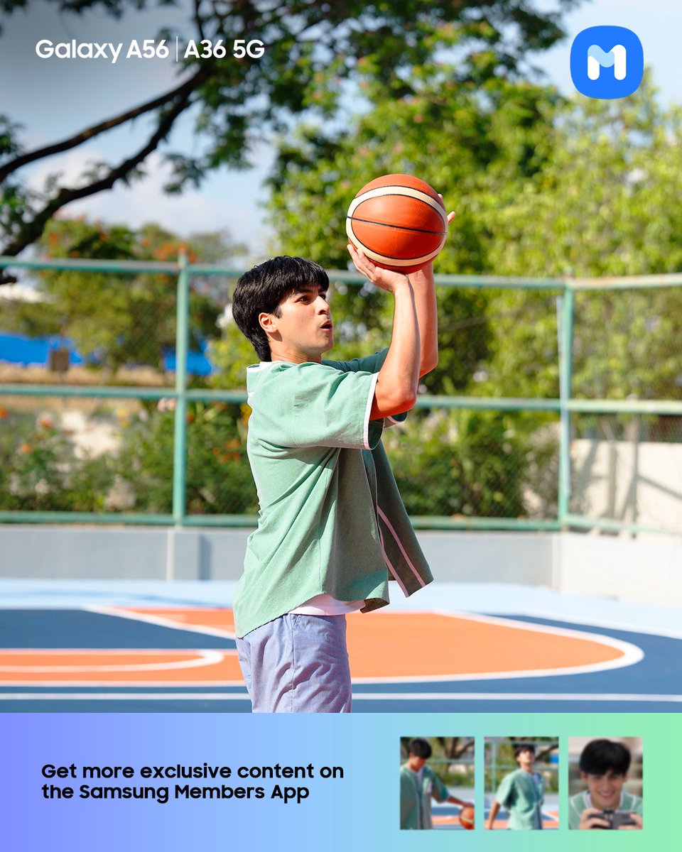 From warmups to post-game vibes— get behind the scenes with Andres on the Samsung Members app now!

Get your own #GalaxyA56 or #GalaxyA36 5G here too: 
🔗 smsng.co/GalaxyA56-SM3-X 
🔗 smsng.co/GalaxyA36-SM3-X

#TeamGalaxy #SamsungMembers