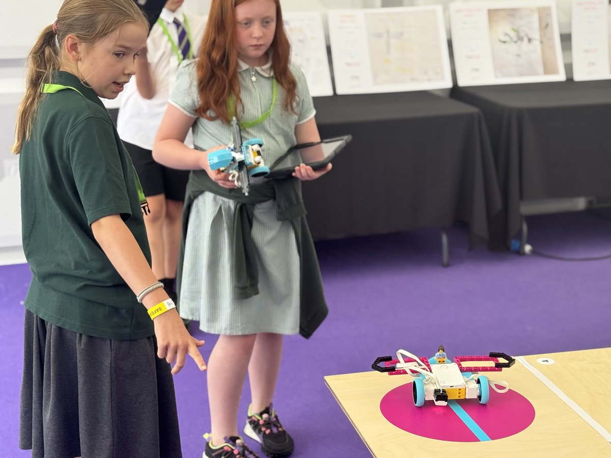 Raising Robots: Authorised LEGO® Education Partner (@raisingrobots) on Twitter photo Engineers of the future at #RIAT25! Fantastic robotic planes built & coded using #LEGOeducation SPIKE Prime!
#STEM #HandsOnLearning <a href="/rafyouthengage/">RAF Youth STEM Team</a>
<a href="/rafcharitable/">RAF Charitable Trust</a> <a href="/SmallpeiceTrust/">The Smallpeice Trust</a> Engineers of the future at #RIAT25! Fantastic robotic planes built & coded using #LEGOeducation SPIKE Prime!
#STEM #HandsOnLearning <a href="/rafyouthengage/">RAF Youth STEM Team</a>
<a href="/rafcharitable/">RAF Charitable Trust</a> <a href="/SmallpeiceTrust/">The Smallpeice Trust</a>