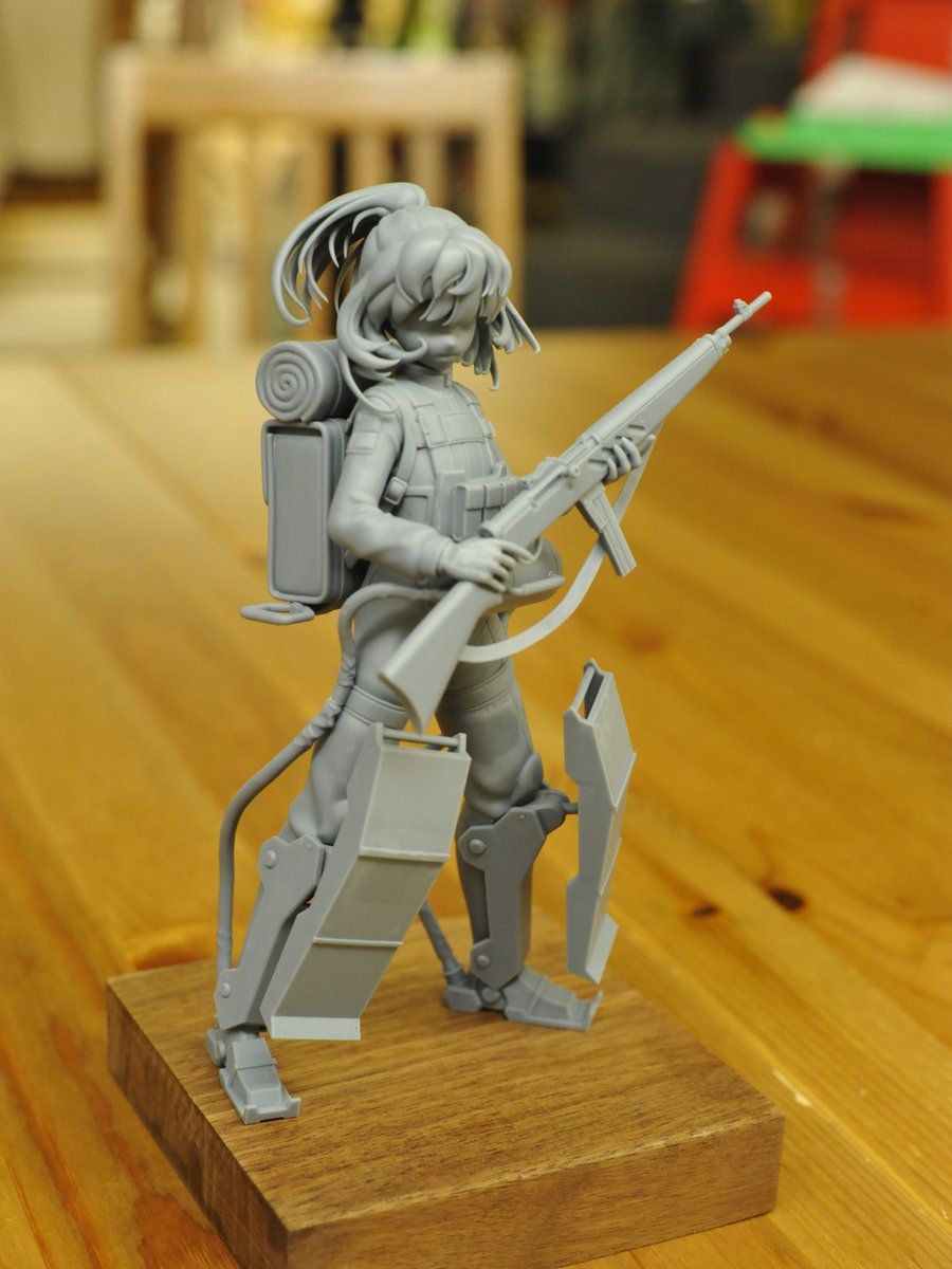 KH_TAIWAN's tweet image. ワンフェス2025夏 卓番:6-15-06
幼女戦記(コミック版)ターニャ 1/7
価格:12,000円
東條先生の第21巻の表紙に描かれているポーズを参考にし、デザインを構築いたしました。
初めての人型作品ということもあり、不安もありますが、皆さまに気に入っていただければ幸いです。
#WF2025S
#幼女戦記