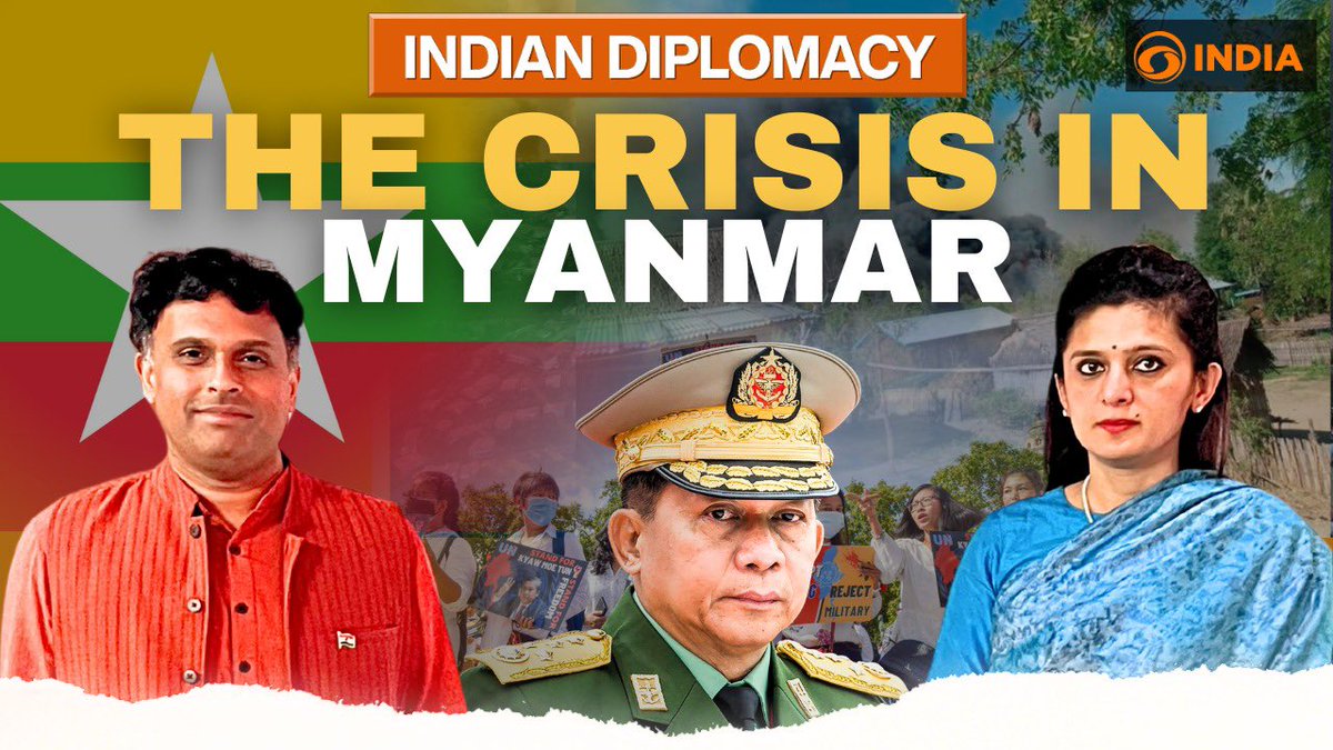 sreeramchaulia's tweet image. Why have military rule and revolts against it persisted in Myanmar and how are present uprisings different from earlier ones?
What explains the primacy of ethnic separatism and identity politics in Myanmar?
Why have efforts for nation-building, democracy and elections failed in…