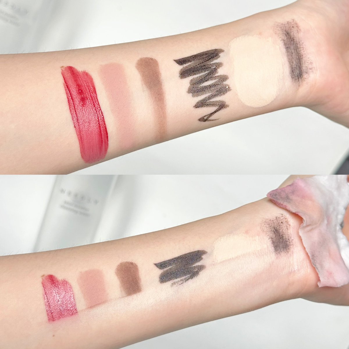 พึ่งได้ลองคลีนซิ่ง NEEDLY จะบอกว่าดีมากกก ลบเครื่องสำอางง่ายมากและสะอาดหมดจดเลย หลังใช้รู้สึกเลยว่าผิวนุ่มชุ่มชื้น แนะนำเลย ผิวแพ้ง่ายก็ใช้ได้ อ่อนโยนไม่แสบตาด้วย ชอบมากกก ซ้ำแน่นอน #ใช้ดีบอกต่อ #ใช้จริงรีวิวจริง